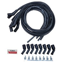 Tons Universal 45 10mm Spark Plug Wires Ls Lt Coil Kit Lsx Ls1 Ls2 Ls3 Lq9