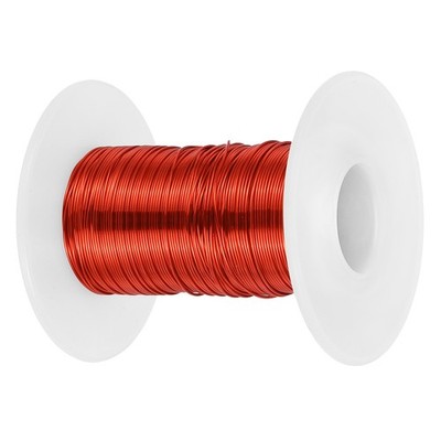 24 AWG Magnet Wire,24 Gauge Enameled Copper Wire 2 oz Magnetic Coil Wire