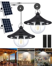 Solar Shed Light Outdoor Indoor 3000LM Solar Lights Daytime Available with Re...