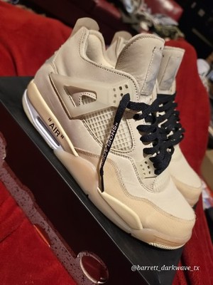 Air Jordan 4 'Sail' Off-White