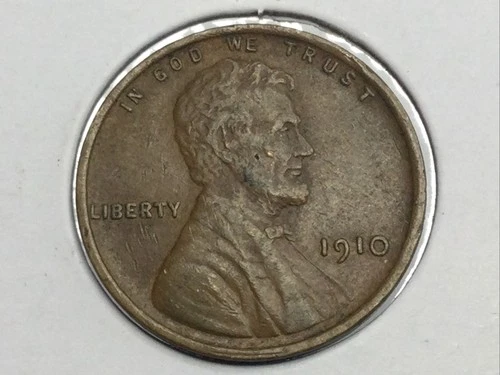 1910 Lincoln Wheat Cent — photo from the most recent tracked eBay sale