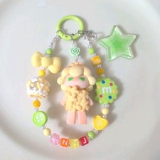 New Authentic Pop Mart Satyr Rory Keychain Phone Charm Osteospermum