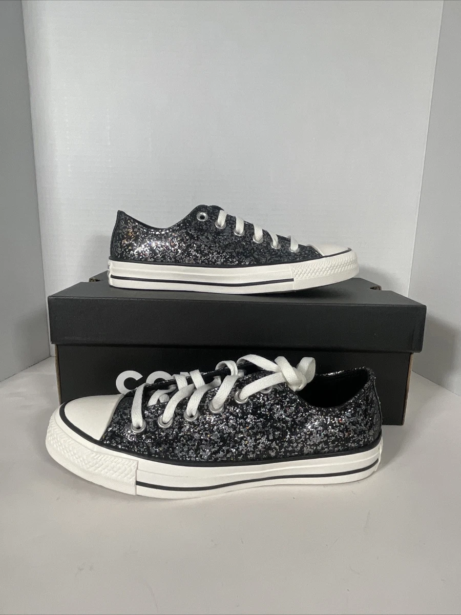 Converse Chuck Taylor All Star Low Glitter - Black W for sale | eBay