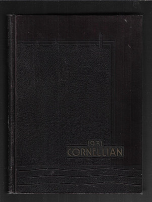 CORNELL  UNIVERSITY ITHACA NY COLLEGE YEARBOOK   1931  EXCELLENT CONDITION