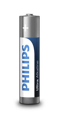 8712581550363 Batteries Ultra Alkaline AAA 4pcs blister Philips