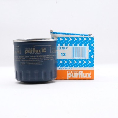 PURFLUX - OIL FILTER LS498C CITROEN VISA 11E,RE,LNA,BX 1984 PEUGEOT 205,305