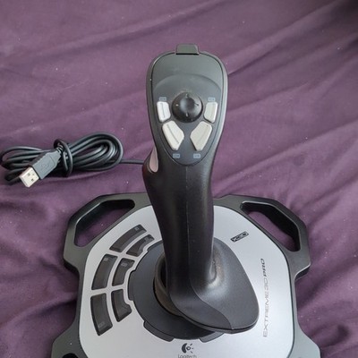Logitech Extreme 3D Pro USB Wired Joystick 12-Button Programmable J-UC14