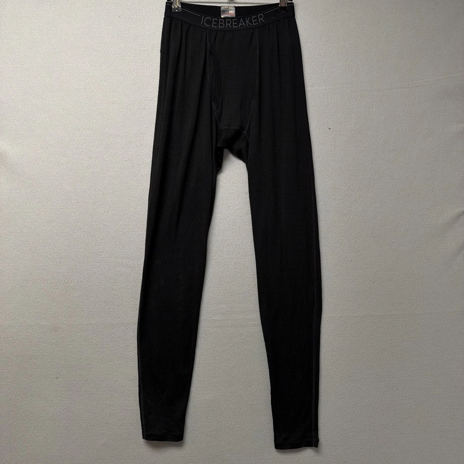Icebreaker Merino Wool 260 Baselayer Pants Size Medium