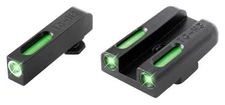 Truglo TFX Tritium/Fiber-Optic Day/Night Sights Fits GLOCK 17 / 17L 19 22 23 24