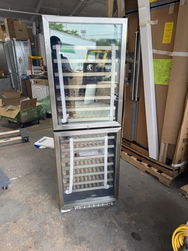 EdgeStar CWR1553DD 142 Bottle 24" Built-In or - Stainless Steel - Picture 1 of 7