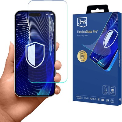 Schutzglas für iPhone 17 Pro Max 3mk Displayschutzglas Hybridglas Handyglas Glas