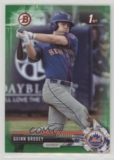 2017 Bowman Draft Green 20/99 Quinn Brodey #BD-24 8k4