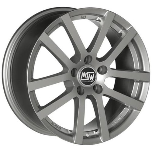 LLANTAS MSW MSW 22 PARA DACIA LOGAN 6X15 4X100 GREY SILVER P1H - Imagen 1 de 4