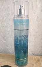 Bath  Body Works SEA ISLAND COTTON Fine Fragrance Body Mist 8 oz Spray 80 Full