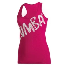 Zumba Vida Racerback Tank Top - Mulberry Pink ~ XS  M  L  ~ New! Free Ship!