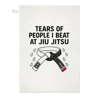 Gift Base WeißE Teetuch Martial Arts Jiu Jitsu Karate Witz 1 StüCk