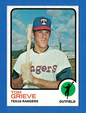 1973 Topps #579 Tom Grieve NM+ Texas Rangers