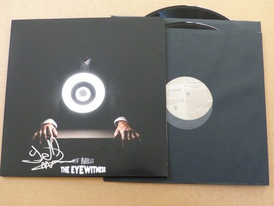 JEFF MILLS signed autograph signed on ''THE EYEWITNESS'' vinyl record LP