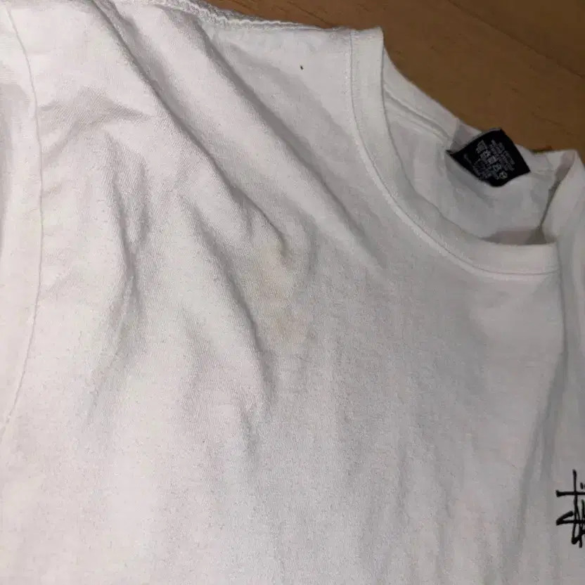 Stussy Basic T-Shirt - White, Men's Casual Tee