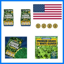 Clover  Grass Mix 7 Pounds Pack of 2