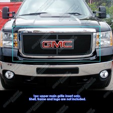 For 2011-2014 Gmc Sierra 25003500 Hd Logo Show Main Stainless Black Mesh Grille For 2011-2014 Gmc Sierra 25003500 Hd Logo Show Main Stainless Black Mesh Grille