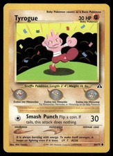 Pokemon Cards Tyrogue 66/75 Unlimited Neo Discovery Common NM