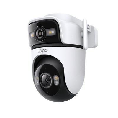 TP Link Tapo C545D Dual Lens Outdoor Camera 2K 3MP Pan Tilt 360 AI Detection