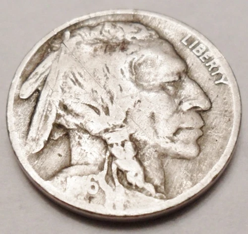 1916 D INDIAN HEAD "BUFFALO" NICKEL   *AG - ABOUT GOOD*  *FREE SHIPPING**