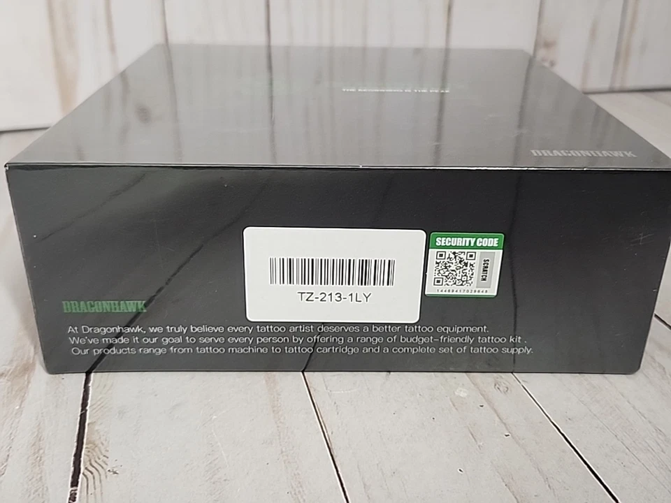 Kit de tatuaje inalámbrico Dragonhawk pistola giratoria forro/sombreado modelo: TZ-2131LY - NUEVO Foto 3 de 4