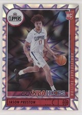 2021-22 Panini NBA Hoops Rookies Anniversary Edition Jason Preston #242 0oo3