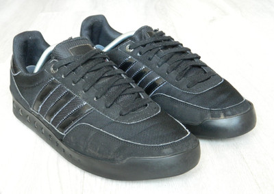 Adidas Originals PT70 Herren Retro Sneaker Triple Black Größe 11 / 46