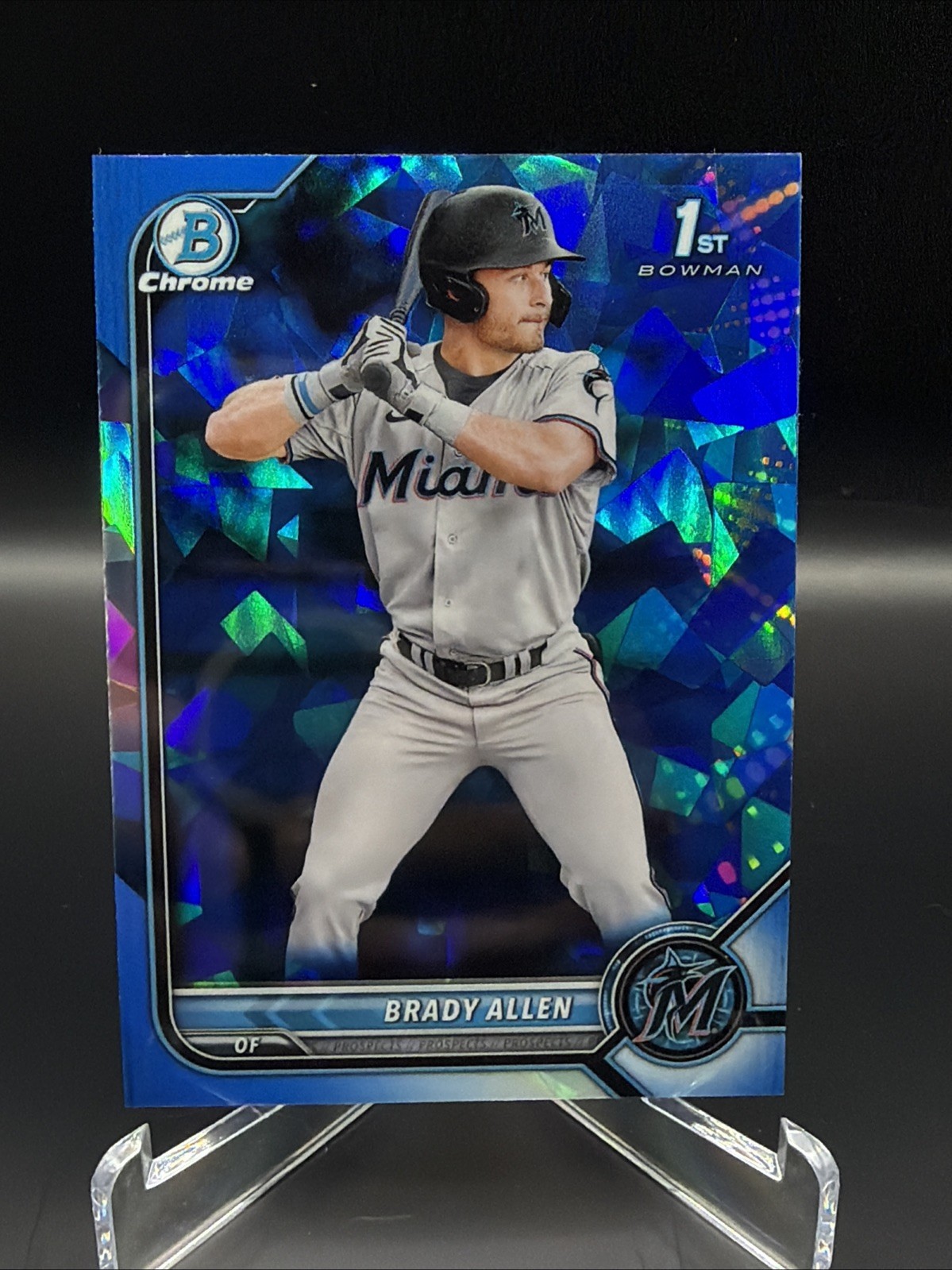 Brady Allen 2022 Bowman Sapphire Edition #BCP-36 Miami Marlins