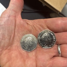 Rare Mint Error 50p Fifty Pence Coin - 2018 peoples act 50p weak strike/worn die