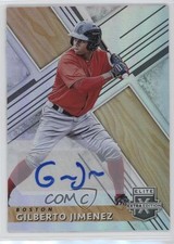 2019 Panini Elite Extra Edition Auto Gilberto Jimenez #163 Auto 1nh2