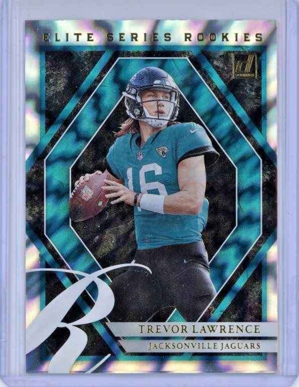 2021 Panini Donruss - Elite Series Rookies #ESR-TRL - Trevor Lawrence RC