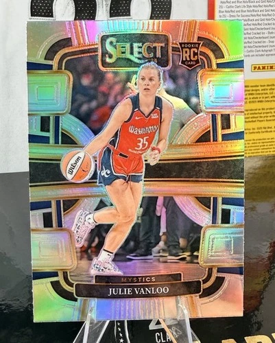 2024 Panini Select WNBA - Concourse Julie Vanloo #57 Silver Prizm (RC)