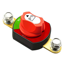Side Post Battery Disconnect Switch 12V-48V 300A Battery Power Isolator Cut Off