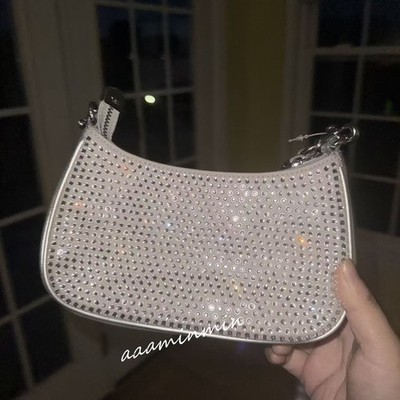 NWT Coach Teri Mini Crossbody Bag With Crystal CW322 | eBay