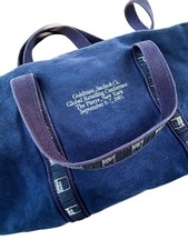 Vintage 2001 Goldman Sachs Scarborough & Tweed Duffel Bag Pre 9/11 NYC. Banker