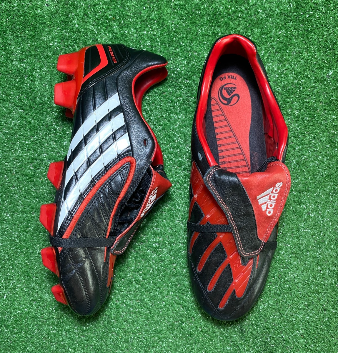 新品 adidas PREDATOR POWERSWERVE TRX HG Adidas Predator Powerswerve TRX HG Power Cleats 7.5 | #112948899