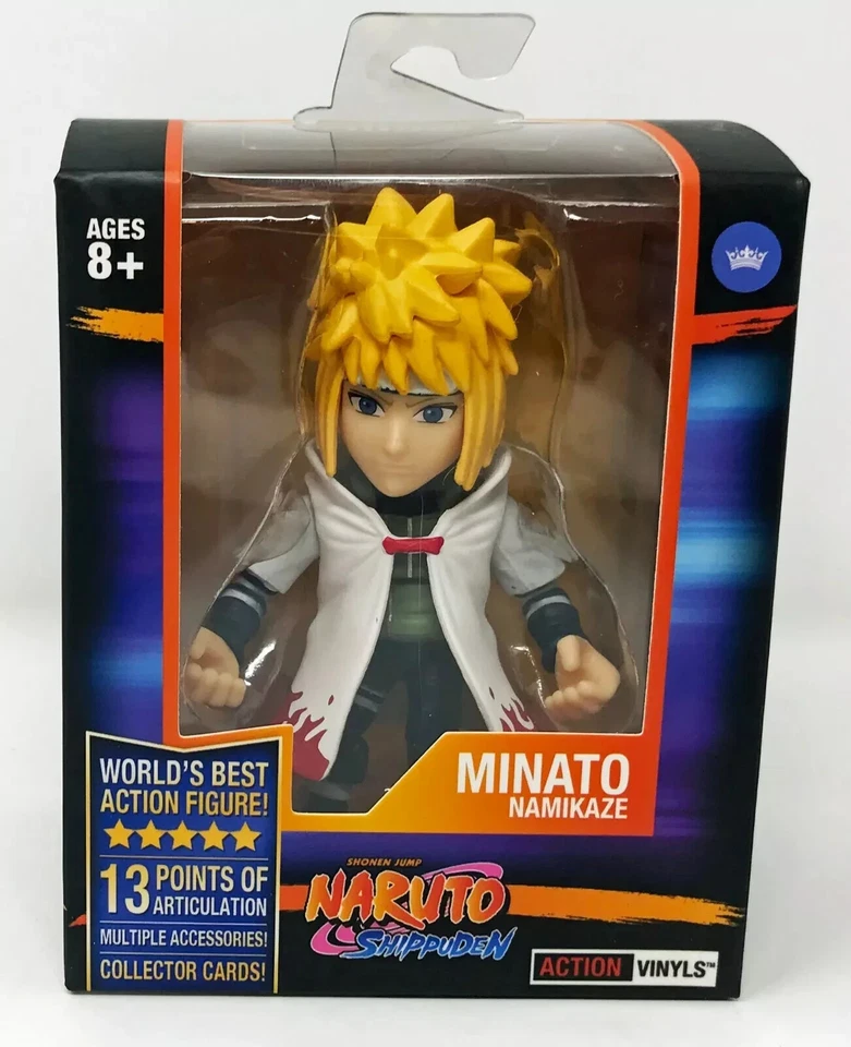 Loyal Subjects Naruto Shippuden Minato Namikaze Articulated Action Vinyl +BONUS - Image 2 of 4
