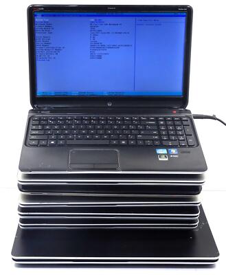 Lot Mix HP pavilion dv6, m6, dv7 Intel 3rd Gen 4GB RAM NO HD Laptops 