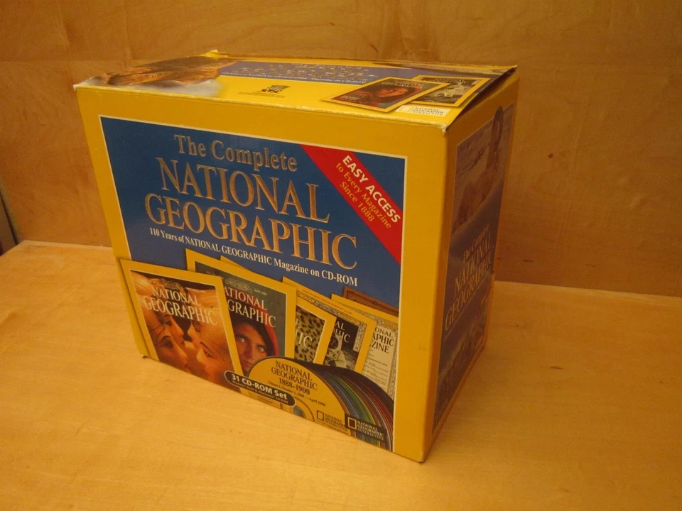 NEW NATIONAL GEO MAGAZINE 110 YEARS 31 CD-ROM SET FREE SHIPPING!! - Image 2 of 4