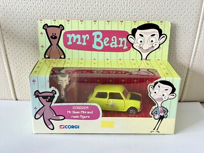 Collectable Rare Diecast Corgi CC82224 Mr Bean Mini & Figure Cartoon Boxed