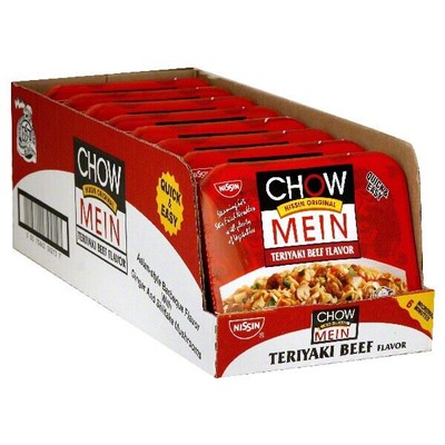 chow noodles nissin teriyaki