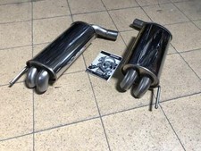 Mercedes S Klasse W220 Edelstahl Sportauspuff Endschalldämpfer Mercedes S Klasse W220 Edelstahl Sportauspuff Endschalldämpfer