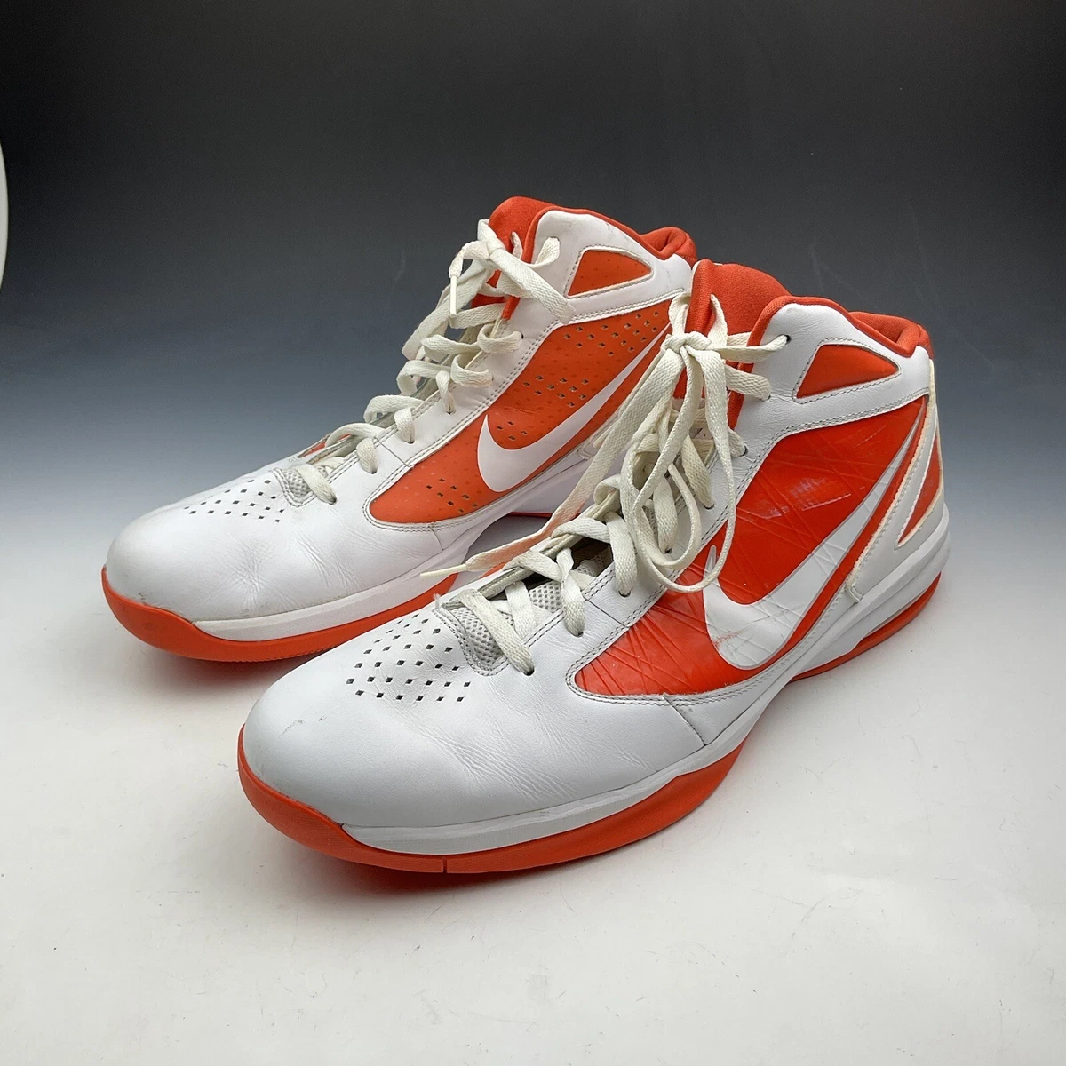 Mens orange basketball shoes sale