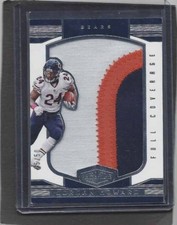 JORDAN HOWARD 2016 PLATES & PATCHES FULL COVERAGE JUMBO 3 COLOR PATCH RC #D /50