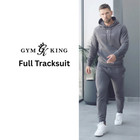 Gym King Mens Pro Logo Full Tracksuit Designer Hoodie Sweatshirt Joggers XXL
