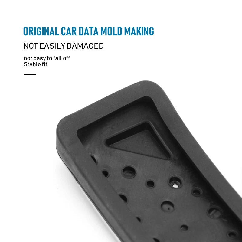 Ajuste 2011-2018 Jeep Grand Cherokee carro acelerador a gás pedal de freio tampa 2 peças - Imagem 4 de 4